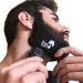 BEARD BLACK Beard Shaping & Styling Tool with Inbuilt Comb - Perfect for Beard Trimmer or Razor - Premium Quality - Buy Online on GoSupps.com