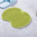 Back/Feet Scrubber for Shower Silicone Shower Brush with Suction Cup for Cleaning & Exfoliating Skin Floating Body Long Bristles for Wet or Dry Brushing Cleans The Body Easily 30 25cm (Green)