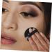 Healvian Two-layers Boxes Refillable Powder Compact Cushion Foundation Puff Makeup Powder Puff Pressed Black - Buy Online on GoSupps.com