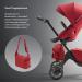 Stokke Xplory X Wrap Pocket - Versatile Shoulder Bag & Backpack Foldable UPF 50+ Water-Repellent Easy to Clean - Ruby Red - Buy Online on GoSupps.com