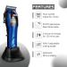 2023 NG-9002 High Speed Professional Hair Clipper | Microchipped Magnetic Motor 9000RPM | Efficient Hair Cutting with Charge Stand | International Shipping Available - Buy Online on GoSupps.com