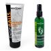 Fresh Body FB Balls Cream and Fresh Feet Foot Spray Bundle - Anti-Chafing Deodorant Lotion for Men and Odor Fighting Foot Spray with Essential Oils 3.4 oz & 4 oz