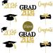 25PCS Cupcake Toppers Graduation Decorations 2024 2024 Graduation Cake Topper Glitter Gold and Black Cake Topper Grad Cap Diploma Cake Decorations 2024 Graduation Theme Party Supplies - Buy Online on GoSupps.com