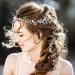 Bride Wedding Crystal Hair Vine - Silver Extra Long Pearl and Crystal Beads Headband for Women - Buy Online on GoSupps.com