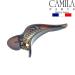 Camila Paris CP922 French Alligator Hair Clip for Women - Stylish Duckbill Claw Clips for Strong Hold and Styling - Made in France Tortoise Shell Design - Buy Online on GoSupps.com