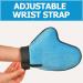 2-in-1 Pet Glove Grooming Tool & Furniture Hair Remover Mitt for Cats & Dogs | Gentle Deshedding Brush with Rubber Tips | Soft Massage Groomer Mitt - Buy Online on GoSupps.com