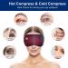 Cordless Heated Eye Mask- Rechargeable Wireless Warm Eye Compress to Relieve Dry Eye Stye Blepharitis Chalazion Pinkeye MGD and Sinus- Portable Heated Eye Pad( 45-55 ) for Sleeping- Cooling Mask Blue - Buy Online on GoSupps.com
