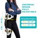 Abduction Hip Brace - Post Op ROM Stabilizer for Joint Protection & Sciatica Pain Relief | Universal Support for Men & Women - Buy Online on GoSupps.com