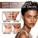 Fake Tan Peptide Serums Drunks Bronzing Drops Elephant Anti-Pollution Bronzing Drops Facial Tanning Drops Bronzing Drops Face Serums Liquid Bronzer Cream with a Powder Puff - Buy Online on GoSupps.com