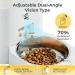 ABRCT Automatic Cat Feeder with Camera 6L Large Capacity | Smart Pet Feeder for Cat & Small Dog | WiFi Enabled, App Remote Control | Customize Feeding Plan | Visible Food Bowl | Automatic Pet Feeder with Camera - Buy Online on GoSupps.com