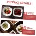 Zerodeko 8pcs Ceramic Dipping Sauce Bowl Seasoning Dish Small Dish for Dipping Sauce Dipping Bowls Soy Sauce Bowls Ceramic Sauce Bowl Ketchup Dish Salsa Bowls Ceramics White Soy Sauce Dish - Buy Online on GoSupps.com