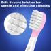 Kids Toothbrush Heads for Philips Sonicare - Soft Electric Replacement Brushes - Compatible with HX6032/94 HX6321 HX6340 - Compact Head for Children 3-7 - 8 Pack in Pink and Green - Buy Online on GoSupps.com