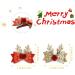 CHEERYMAGIC Christmas Hair Clip Christmas Hairpin Antler Hair Clips Antler Hair Pin Christmas Hair Accessories for Christmas Party Women Girls A6-LJFJ - Buy Online on GoSupps.com