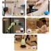 Electric Spinning Scrubber Power Shower Scrubber 2000mAh Waterproof Shower Scrubber with Long Adjustable Handle & Triple Brush Heads Electric Cleaning Brush for Tub Tile Floor Sink and Window Multifunctional Cleaning Brush (With 3 Green Heads) - Buy Online on GoSupps.com