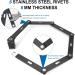 High-Security Folding Palace Bicycle Lock - Hardened Steel 6 Joints Includes 2 Keys & Key Ring - Perfect for Bikes & MTBs Black - Buy Online on GoSupps.com