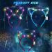 LED Cat Ear Headband - 24 Piece Set | Light Up Rabbit Ear Headband for Women, Girls, Kids | Luminous LED Hair Accessories for Halloween, Christmas Parties - Buy Online on GoSupps.com