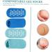 FOMIYES 2 Pairs Gel Socks Cracked Heel Care Socks Heel Repair Sock Spa Sock Heel Socks for Dry Cracked Feet Foot Softening Comfortable Socks Feet Care Lotion Foot Mask Miss Vegetable Gel - Buy Online on GoSupps.com