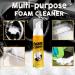 Amplesunshine Foam Cleaner Strong Decontamination Cleaners Spray Multifunctional Car Foam Cleaner Powerful Stain Removal Kit Foam Cleaner for Car and House Lemon Flavor (3Pcs 60ML) - Buy Online on GoSupps.com