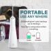 Water Dental Flosser - Cordless Rechargeable 300ML Oral Irrigator | IPX7 Waterproof 3 Modes Portable with 4 Jet Tips for Home & Travel - Buy Online on GoSupps.com