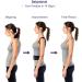 Mercase Posture Corrector for Men and Women - Adjustable Back Support for Pain Relief - Breathable Brace for Neck, Back, Shoulders - Large Size - Buy Online on GoSupps.com