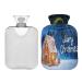 KCL Deci hot bottle with cover Merry Christmas gingerbread house 2l hot water bottle hot water bag for foot warmer pain relief hot and cold therapy cramps
