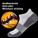 FOOTPLUS Copper Compression Arch Support Socks 6 Pairs - White & Black - L/XL - Buy Online on GoSupps.com