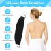 2 Pack Exfoliating Back Scrubber & Mitt Set for Shower - Deep Clean and Invigorate Skin - Extra Long Bath Back Scrub for Men and Women - 28*8 inch & 9*6 inch - Buy Online on GoSupps.com