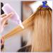 Root Comb Applicator Bottle 6 oz (2 Pack) - Hair Oil & Dye Application Brush with Graduated Scale - Purple - Buy Online on GoSupps.com