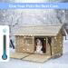Outdoor Dog House Heater with Digital Temperature Controller - Easy Install, Anti Chew Cord, Suitable for All Breeds & Sizes - Buy Online on GoSupps.com