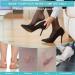 6 Pair Self-Adhesive Heel Pads for Loose Shoes - Men & Women - Black&Beige - Buy Online on GoSupps.com