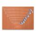 Star Products Red Fiber Envelope 22 x 17 x 2 | Hook and Loop Closure | Durable Construction - Buy Online on GoSupps.com