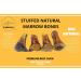 Natural Stuffed Marrow Bones - *(Pack of 5-6 INCH)* - Marrow Bones for Dogs - (Beef/Sweet Potato/Bacon and Cheese OR PB Stuffed) - Dog CHEW Treat - 100% Natural - (5 Pack - Peanut Butter) - Buy Online on GoSupps.com