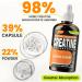 Creatine Monohydrate Liquid Creatine for Muscle Mass Strength Glute Booty & Endurance - Creatine for Women and Men with Hydrolyzed Collagen & Trehalose - 120 ml Creatine HCl (Lemon Flavor) - Buy Online on GoSupps.com