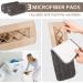 Microfiber Spray Mop for Floor Cleaning - 3 Washable Pads, Handle Flat Mop with Sprayer for Kitchen, Hardwood, Laminate & Ceramic Tiles - Dust Brown - Buy Online on GoSupps.com
