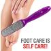 Probelle Double Sided Multidirectional Nickel Foot File Callus Remover - Immediately Reduces calluses and Corns to Powder for Instant Results Safe Tool (Purple) - Buy Online on GoSupps.com