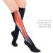Opaque Compression Stockings for Women | Travel Knee High Support Socks for Flying & Running - X-Large - Buy Online on GoSupps.com