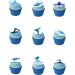 27 Stand Up Swimming Swimmer Themed Edible Wafer Paper Cake Toppers Decorations - Buy Online on GoSupps.com