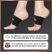 Dr. Frederick's Copper Infused Arch Support Sleeves - 2pcs | Plantar Fasciitis Relief for Flat Feet & Fallen Arches | Arch Support Bands for Men & Women - Buy Online on GoSupps.com