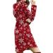Women's Christmas Hoodie Dress - Oversized Long Sleeve Elk Sweatshirt Costume for Autumn Winter - XL Red - Buy Online on GoSupps.com