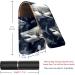 Stylish Leather Lipstick Case Organizer with Mirror | Mini Lip Gloss Holder - Art Shark Fish Pattern - International Shipping - Buy Online on GoSupps.com