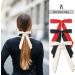 3pcs Bow Hair Clips with Long Tail Colorful Satin Bowknot Hair Clips Accessories for Girls Women Bow Claw Clip Ribbon Hair Barrettes Bow Tassel Hair Clips - Buy Online on GoSupps.com