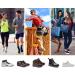 Premium Insoles for Neutral Arch Support & Plantar Fasciitis Relief | Maximum Cushioning | Men s 12-13 & Women s 8.5-10.5 | Sky Blue & Black - Buy Online on GoSupps.com
