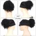 Messy Bun Hair Piece for Women Synthetic Hair Bun Chignon for Black Women Afro Kinky Curly Bun Hair Extension Hairpieces Afro Puff Elastic Rubber Band Ponytail Extension Fake Hair Accessories for W 003 - Buy Online on GoSupps.com