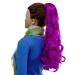 hair2heart Extensions Ponytail Extensions Braid Wavy - Bubblegum 60cm 100g