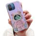 Tivenfezk Nadoli for Xiaomi Redmi 12c Treibsand B r Astronaut Hidden Stand Shell caricature glitter astronaut stand soft silicone bling cell phone case transparent protective cover xiaomi redmi 12c purple