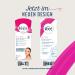 Veet Easy Gel Cold Wax Strips for Normal Skin - 28 Days of Smooth Skin - 20 Double Strips | Gentle Face Application - Buy Online on GoSupps.com