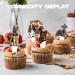 24pcs Dog Dessert Cupcake Topper Pick for Dog Pet Adoption Theme Decor Baby Shower Boys Girls Happy Birthday Party Decorations Supplies - Buy Online on GoSupps.com
