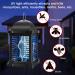 Tmactime 20W Insect Destroyer - 4300V Electric Mosquito Trap with UV Light | Non-Toxic 100m Range | Effective Flying Insect Control - Buy Online on GoSupps.com
