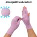 2-Pair Arthritis Compression Gloves for Rheumatoid & Osteoarthritis Relief - Fingerless Breathable Moisture-Regulating - Unisex (Purple M) - Buy Online on GoSupps.com