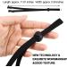 12 Pack Black Adjustable Anti-Slip Ear Straps for Nurses and Food Workers - Buy Online on GoSupps.com